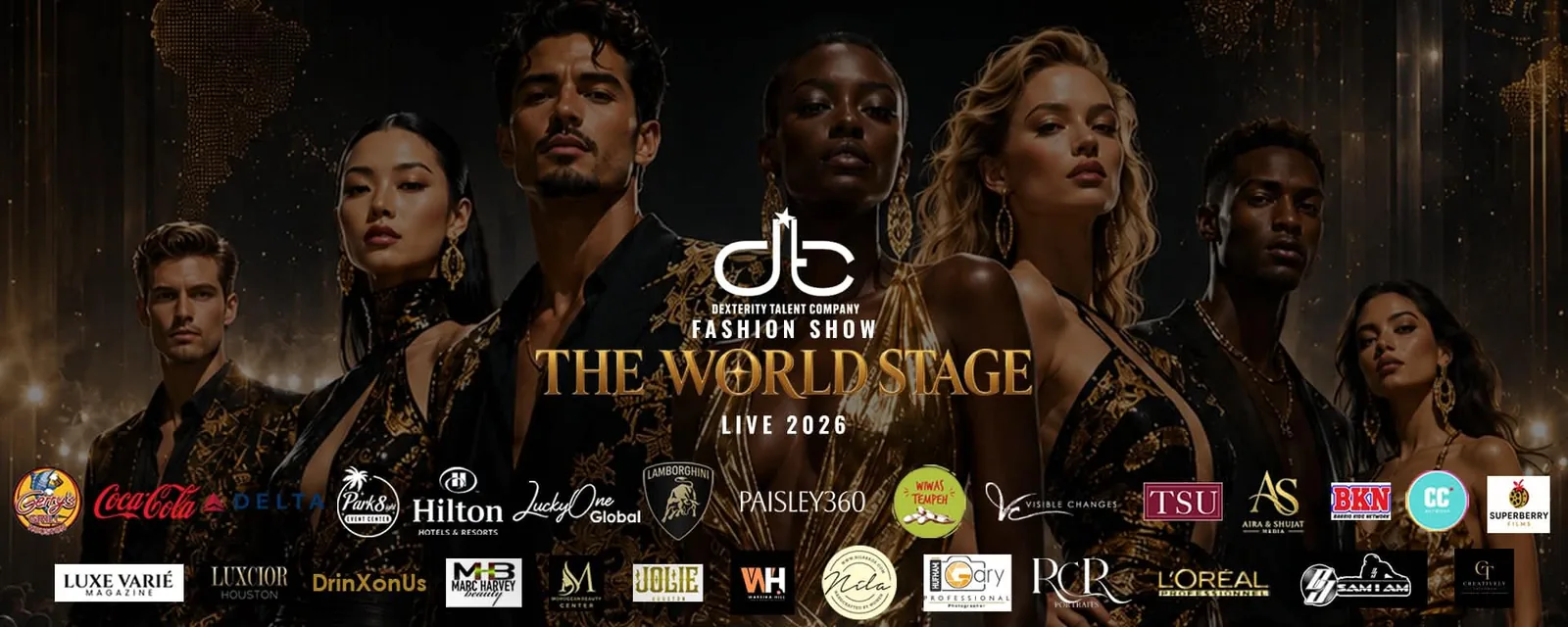 Rewatch The World Stage Fashion Show LIVE 2026 from anywhere!